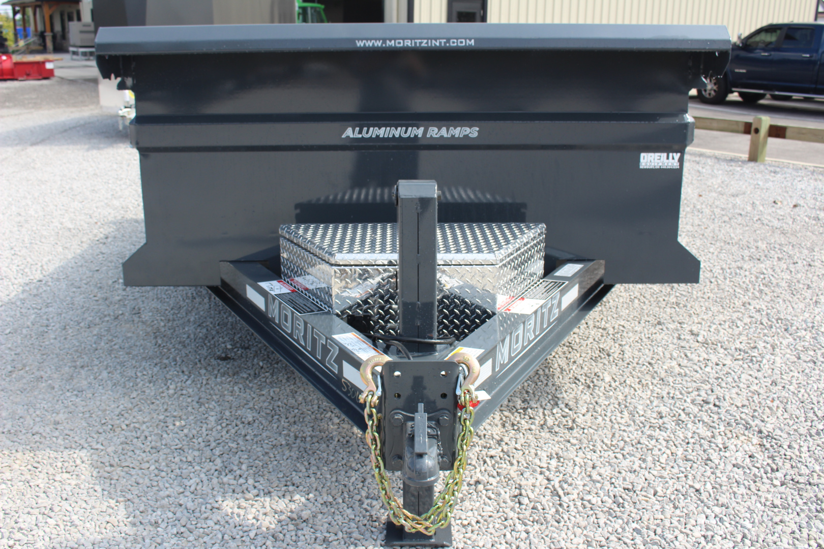 New 2025 Moritz 6' 10" x 12' Heavy Commercial DLH Series Dump Trailer - 14000# GVW