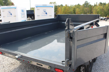 New 2025 Moritz 6' 10" x 12' Heavy Commercial DLH Series Dump Trailer - 14000# GVW
