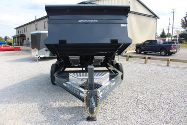 New 2025 Moritz 6' 10" x 12' Heavy Commercial DLH Series Dump Trailer - 14000# GVW