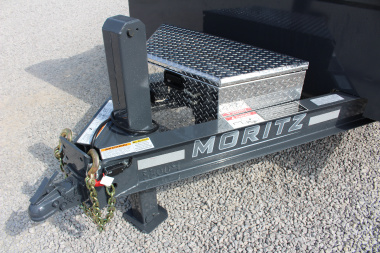 New 2025 Moritz 6' 10" x 12' Heavy Commercial DLH Series Dump Trailer - 14000# GVW