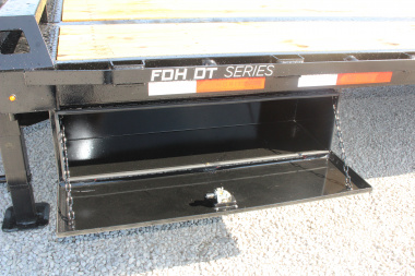 New 2026 Moritz FDPH DT 22' + 5' - Pintle Ring Deckover Equipment Trailer - 40000# GVW