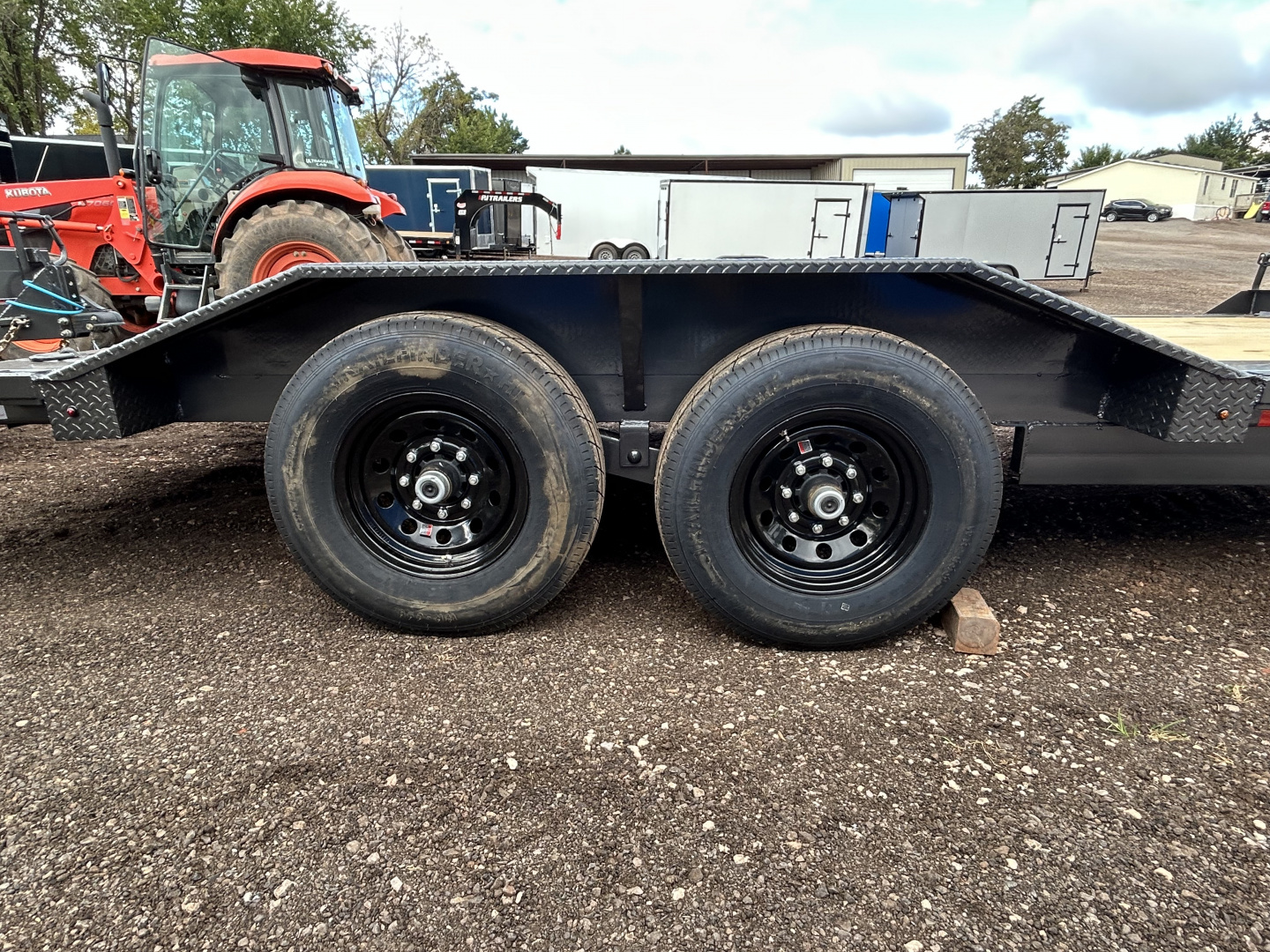 New 2026 Coffee Creek MFG 102”x18’ Tandem Axles Car Hauler-7K Axles