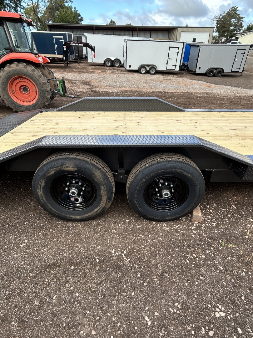 New 2026 Coffee Creek MFG 102”x18’ Tandem Axles Car Hauler-7K Axles
