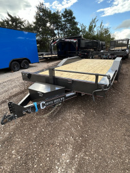 New 2026 Coffee Creek MFG 102”x18’ Tandem Axles Car Hauler-7K Axles