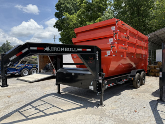 New 2026 Iron Bull RB 83X16 ROLL OFF BIN Dump Bodies