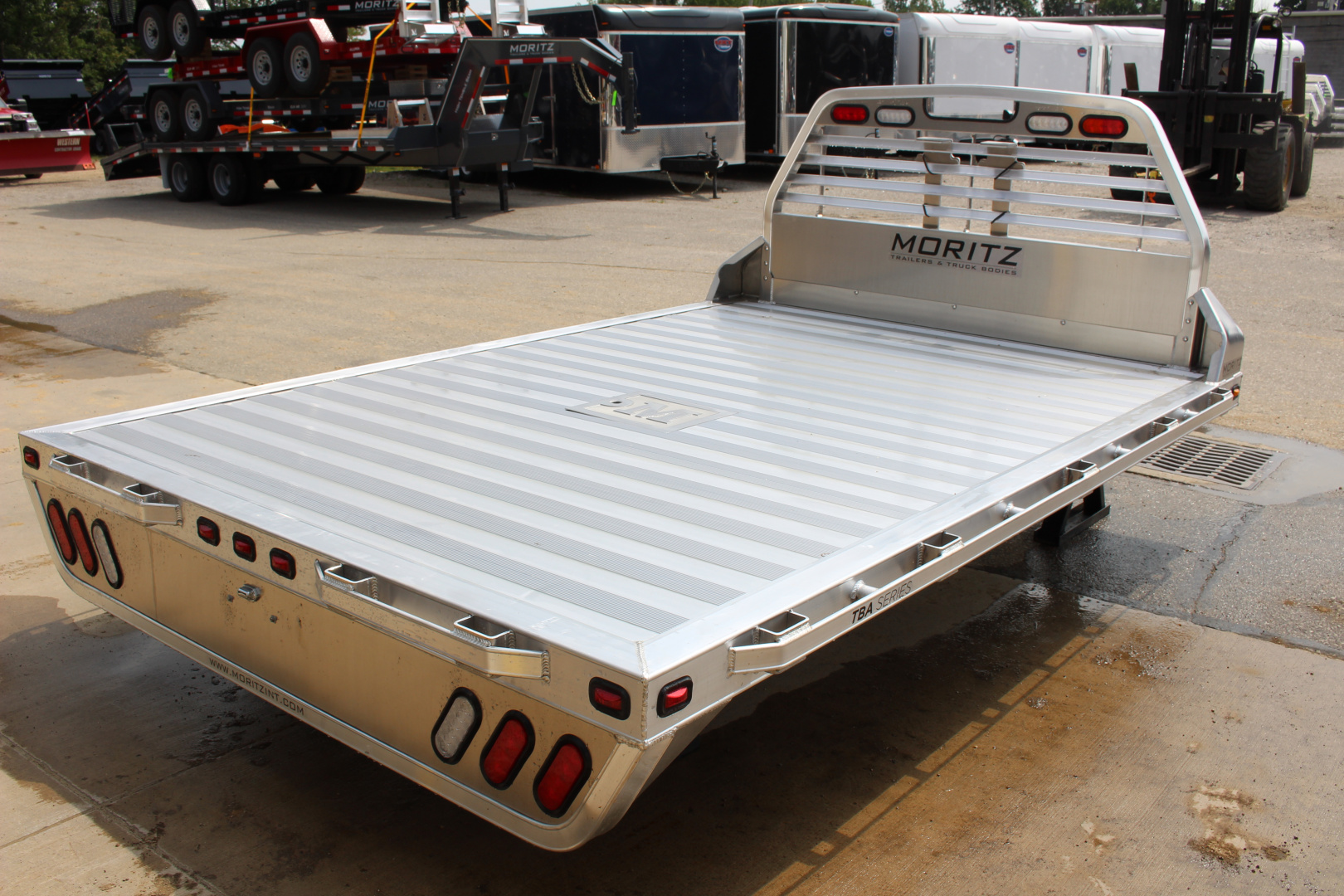 New 2025 Moritz TBA8-11.4 - Aluminum Truck Bed- DRW - 84" C/A