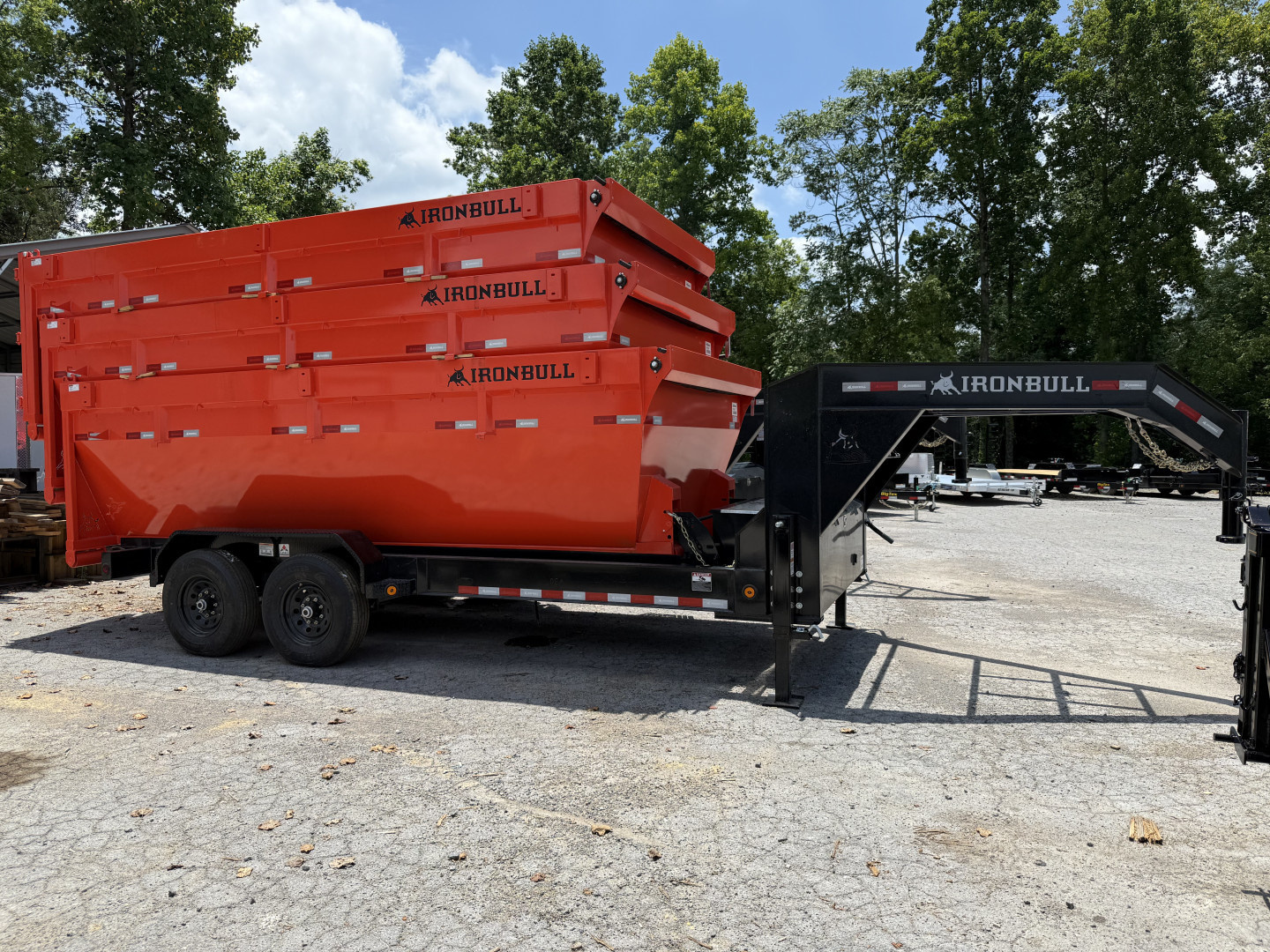 New 2026 Iron Bull RB 83X16 ROLL OFF BIN Dump Bodies