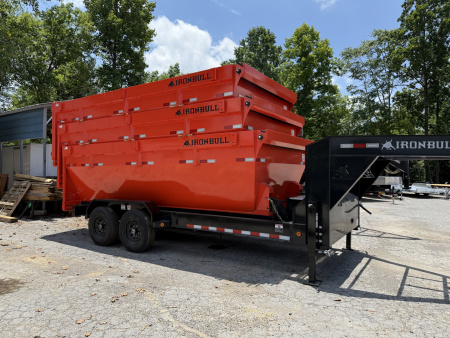 New 2026 Iron Bull RB 83X16 ROLL OFF BIN Dump Bodies