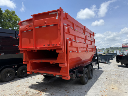 New 2026 Iron Bull RB 83X16 ROLL OFF BIN Dump Bodies