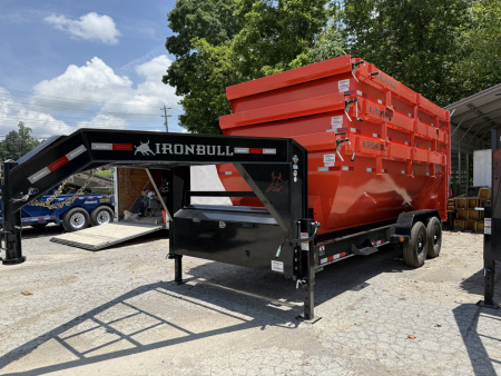 New 2026 Iron Bull RB 83X16 ROLL OFF BIN Dump Bodies