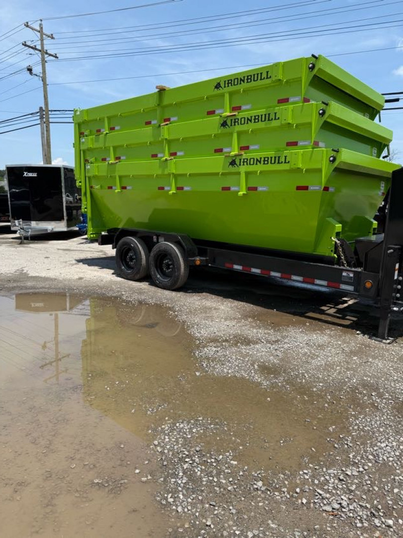 New 2026 Iron Bull RB 83X16 ROLL OFF BIN Dump Bodies