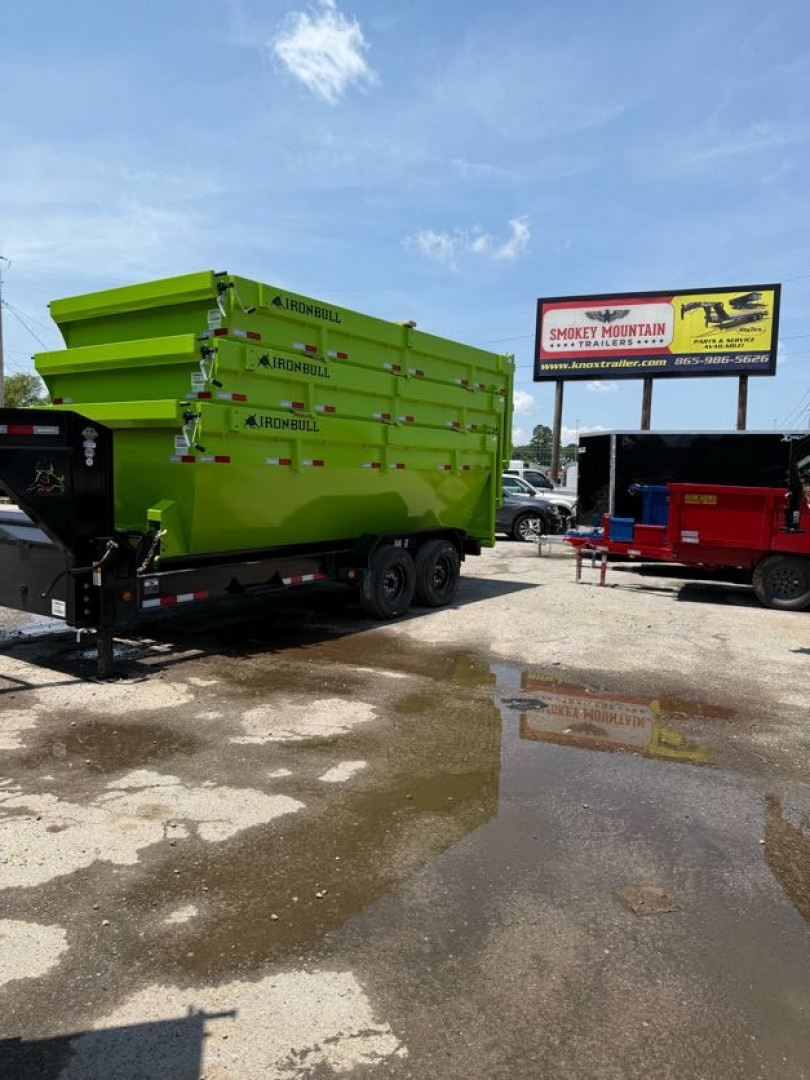 New 2026 Iron Bull RB 83X16 ROLL OFF BIN Dump Bodies