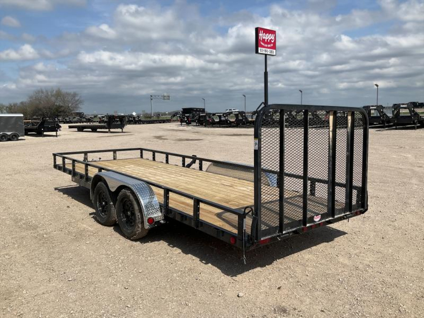 New 2026 PJ 83"x20' Tandem Axle Utility Trailer - UL