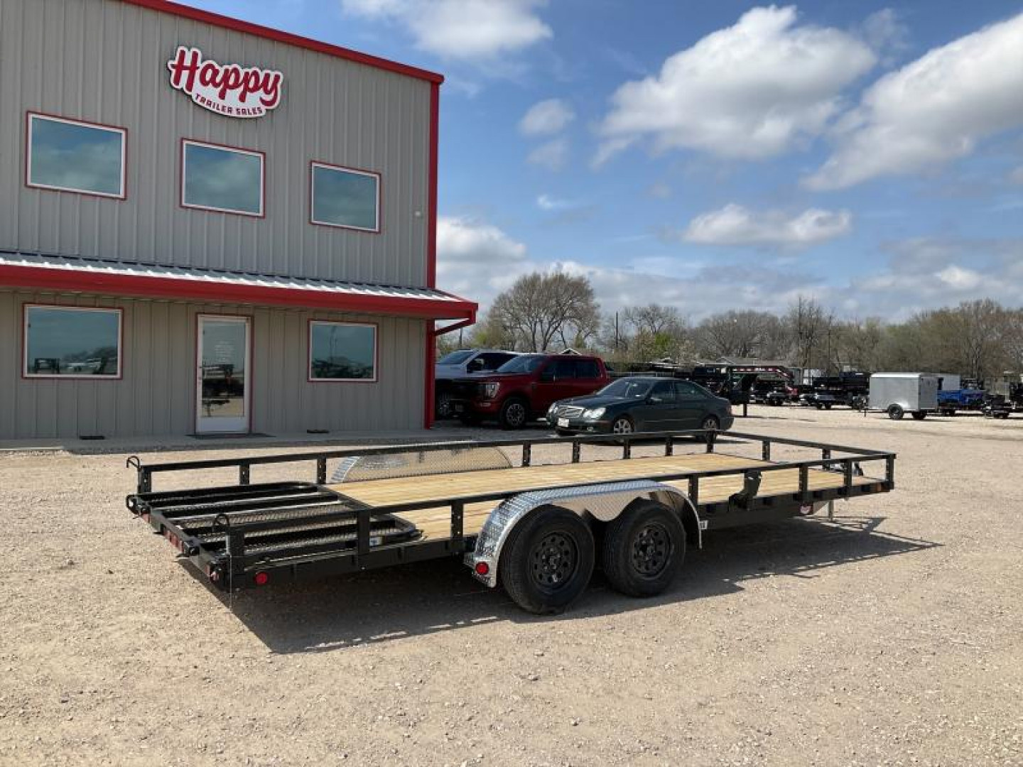 New 2026 PJ 83"x20' Tandem Axle Utility Trailer - UL