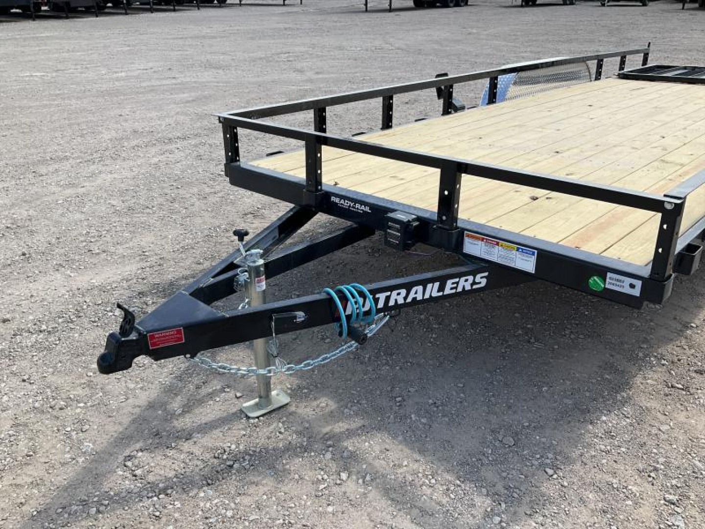 New 2026 PJ 83"x20' Tandem Axle Utility Trailer - UL