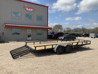 New 2026 PJ 83"x20' Tandem Axle Utility Trailer - UL