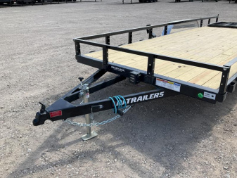 New 2026 PJ 83"x20' Tandem Axle Utility Trailer - UL