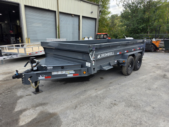 New 2026 Iron Bull DWB 7X14 14,999K Dump Trailer