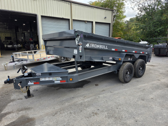 New 2026 Iron Bull DWB 7X14 14,999K Dump Trailer