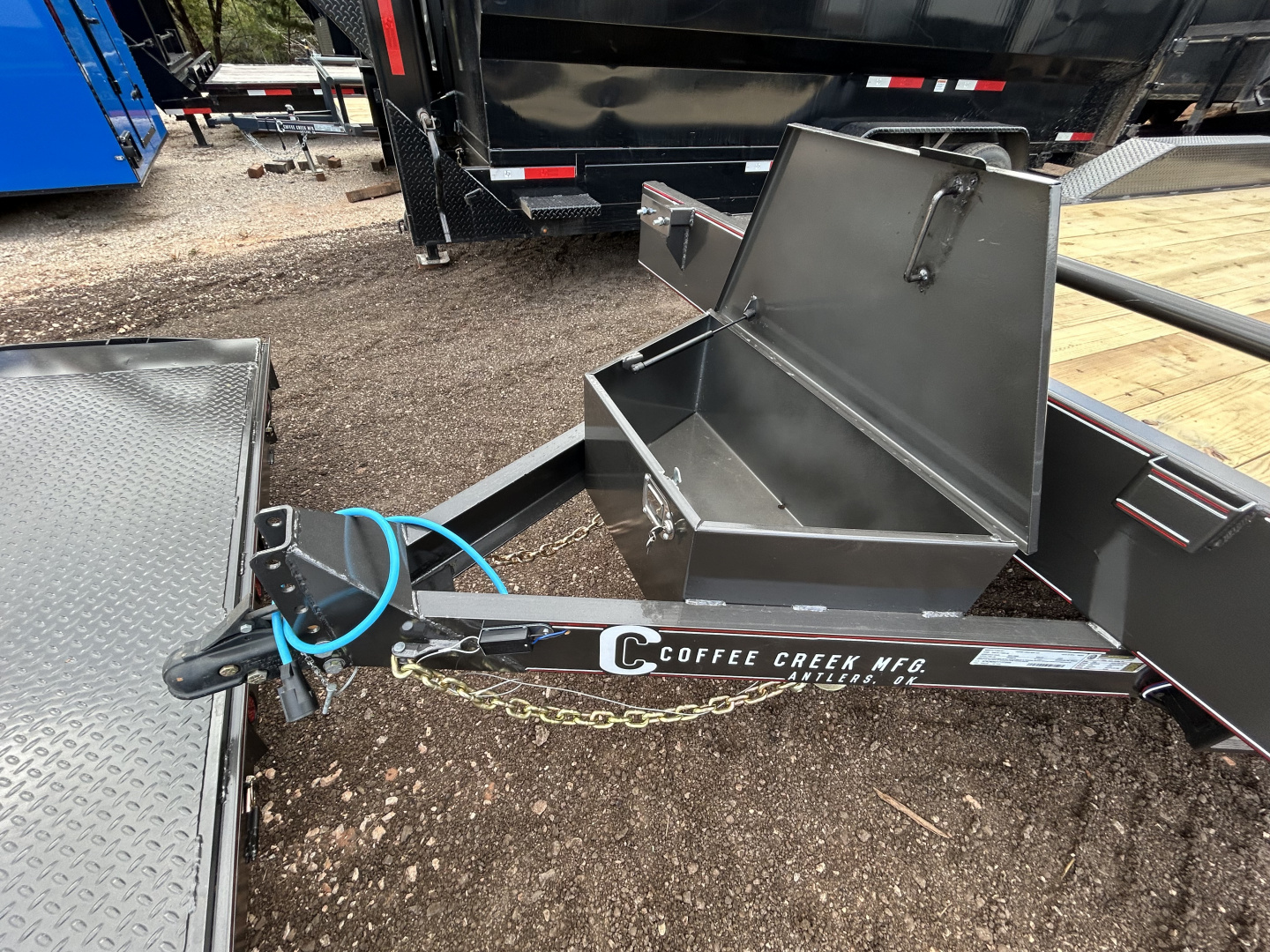 New 2026 Coffee Creek MFG 102”x20’ Tandem Axles Car Hauler-7K Axles