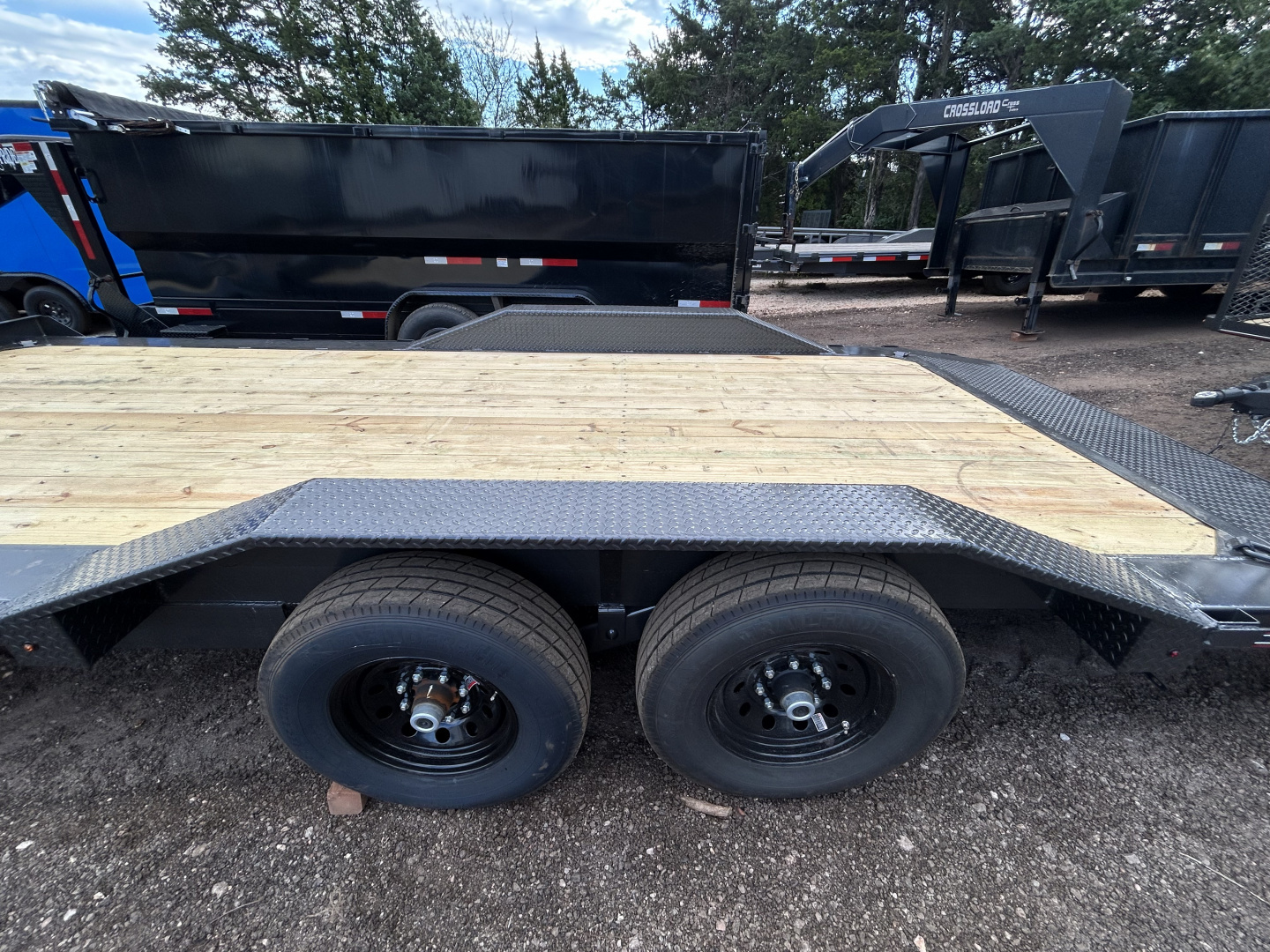 New 2026 Coffee Creek MFG 102”x20’ Tandem Axles Car Hauler-7K Axles