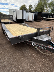 New 2026 Coffee Creek MFG 102”x20’ Tandem Axles Car Hauler-7K Axles