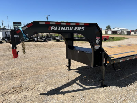 New 2026 PJ 102"x40' GN Low-Pro Flatbed w/ Singles - LS