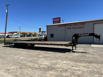 New 2026 PJ 102 x40' GN Low-Pro Air-Ride Flatbed w/ Duals - LD