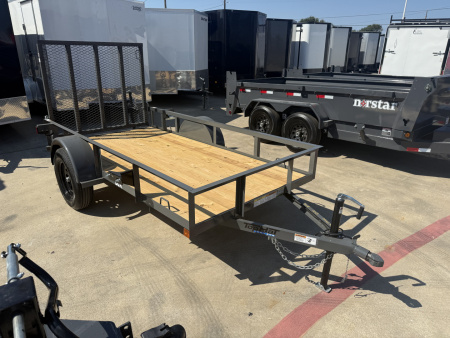 New 2026 Top Hat DJX-10X60 Utility Trailer