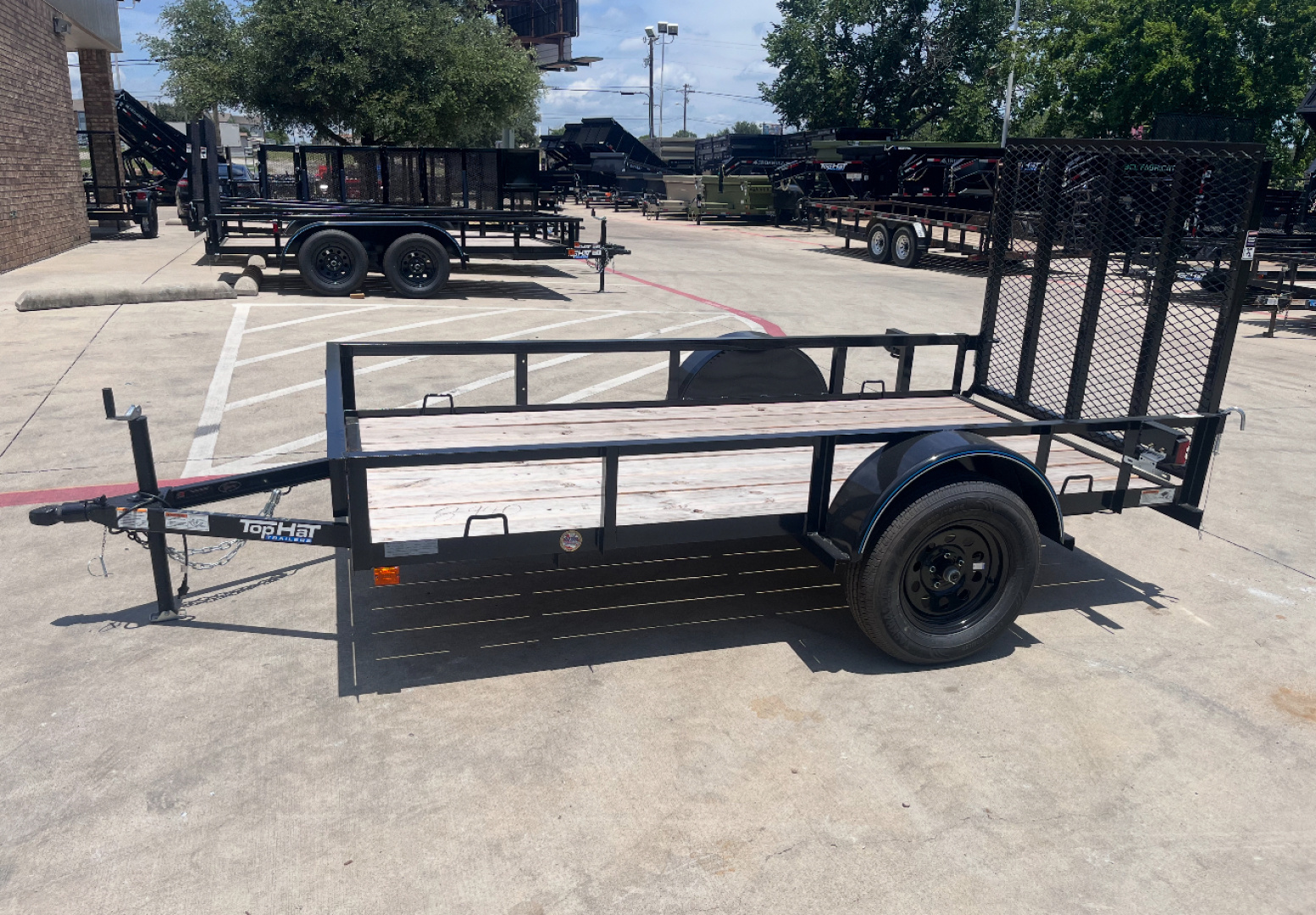 New 2026 Top Hat DJX-10X60 Utility Trailer