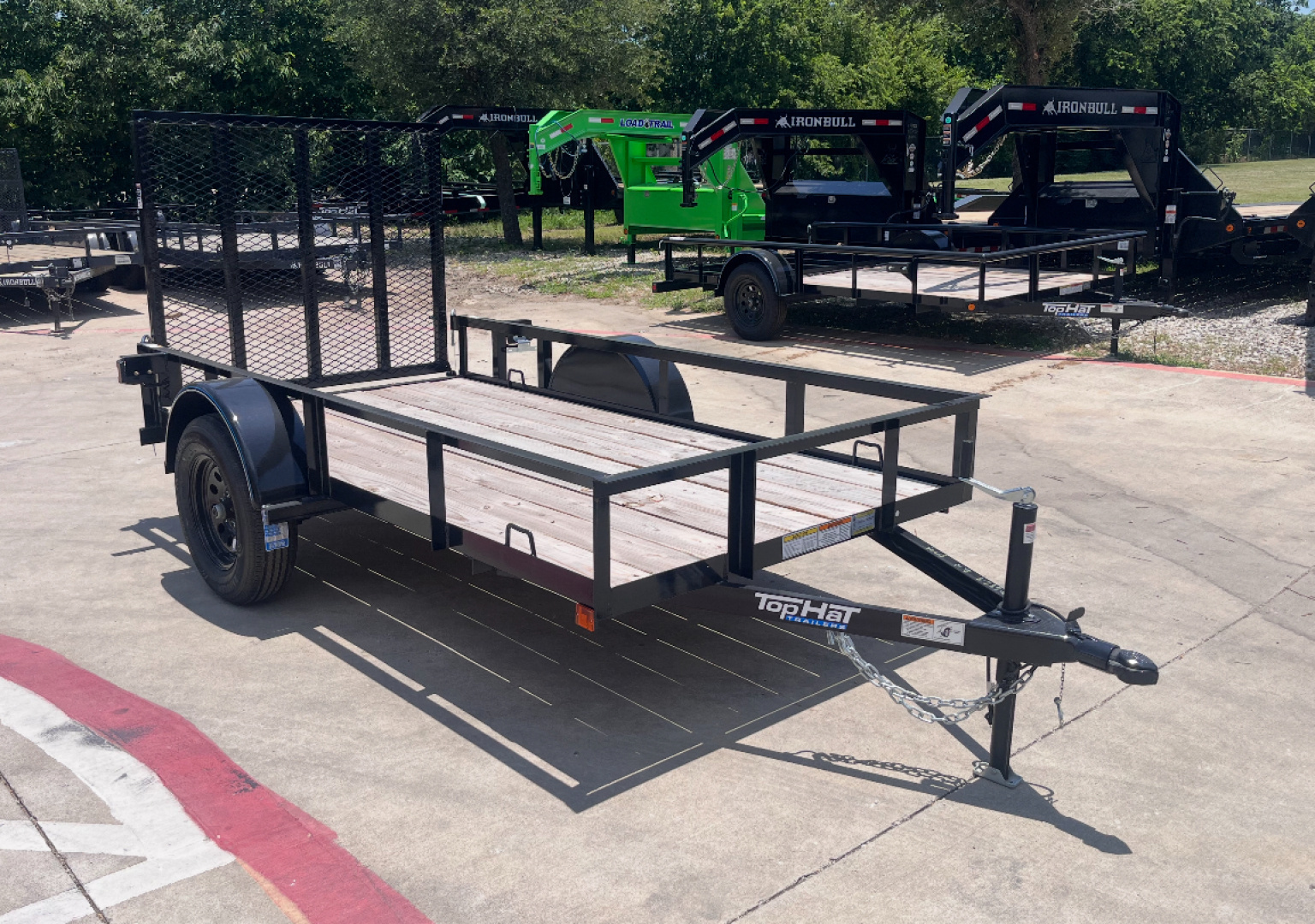 New 2026 Top Hat DJX-10X60 Utility Trailer
