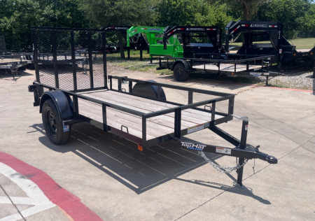 New 2026 Top Hat DJX-10X60 Utility Trailer