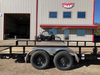 New 2026 PJ 83"x18' Tandem Axle Utility Trailer - UL