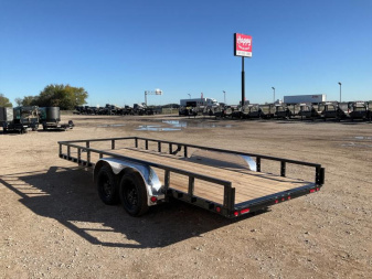 New 2026 PJ 83"x18' Tandem Axle Utility Trailer - UL