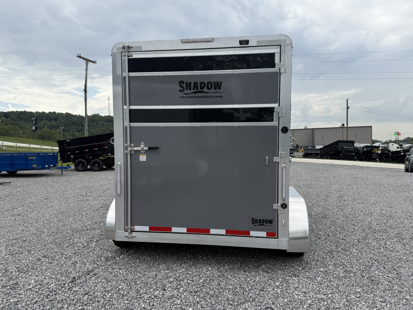 New 2025 Shadow 2 HORSE SLANT STABLEMATE Stock / Stock Combo Trailer