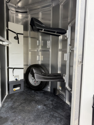 New 2025 Shadow 2 HORSE SLANT STABLEMATE Stock / Stock Combo Trailer