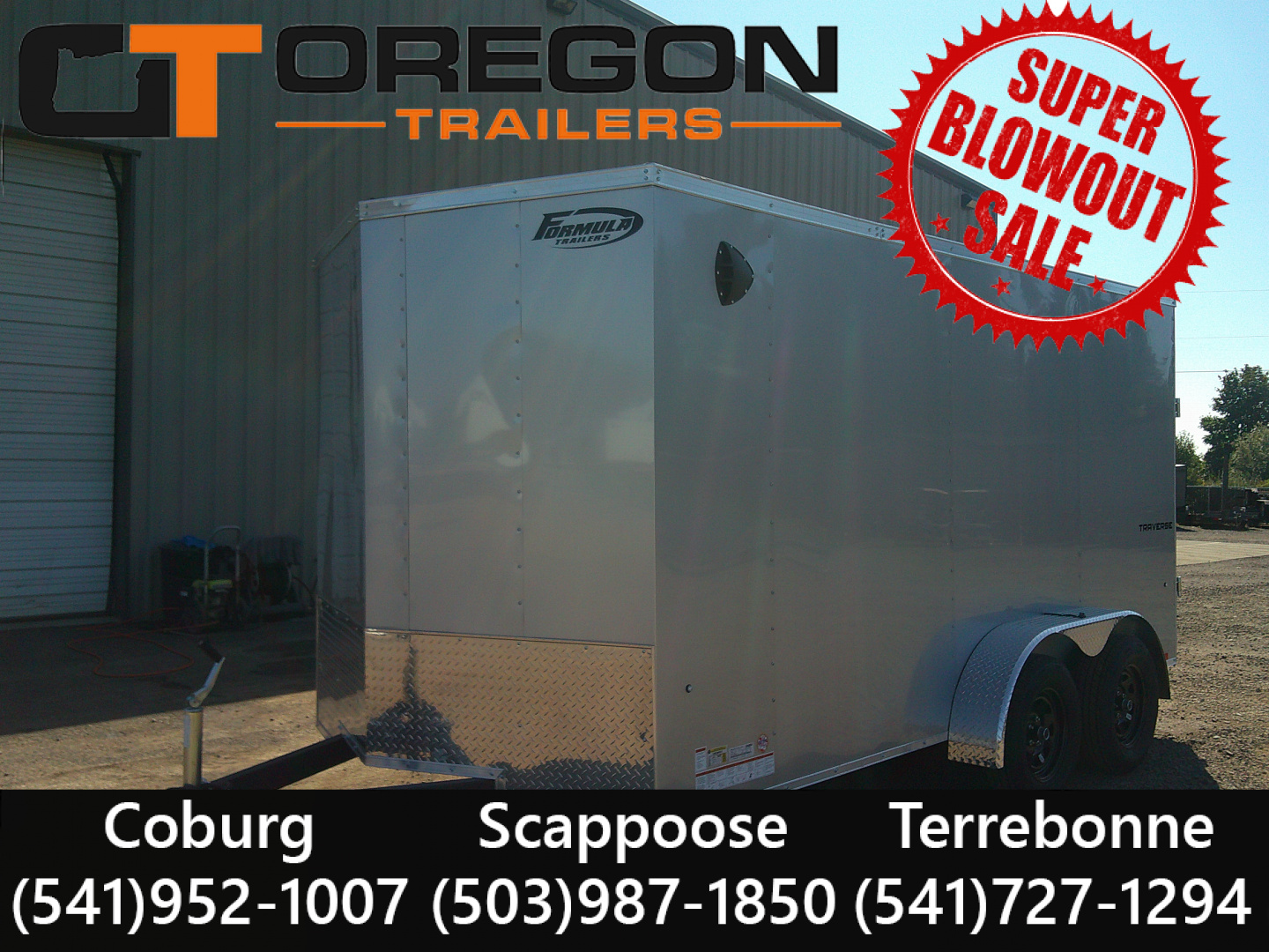 New 2026 Formula Trailers 7x14 Cargo / Enclosed Trailer