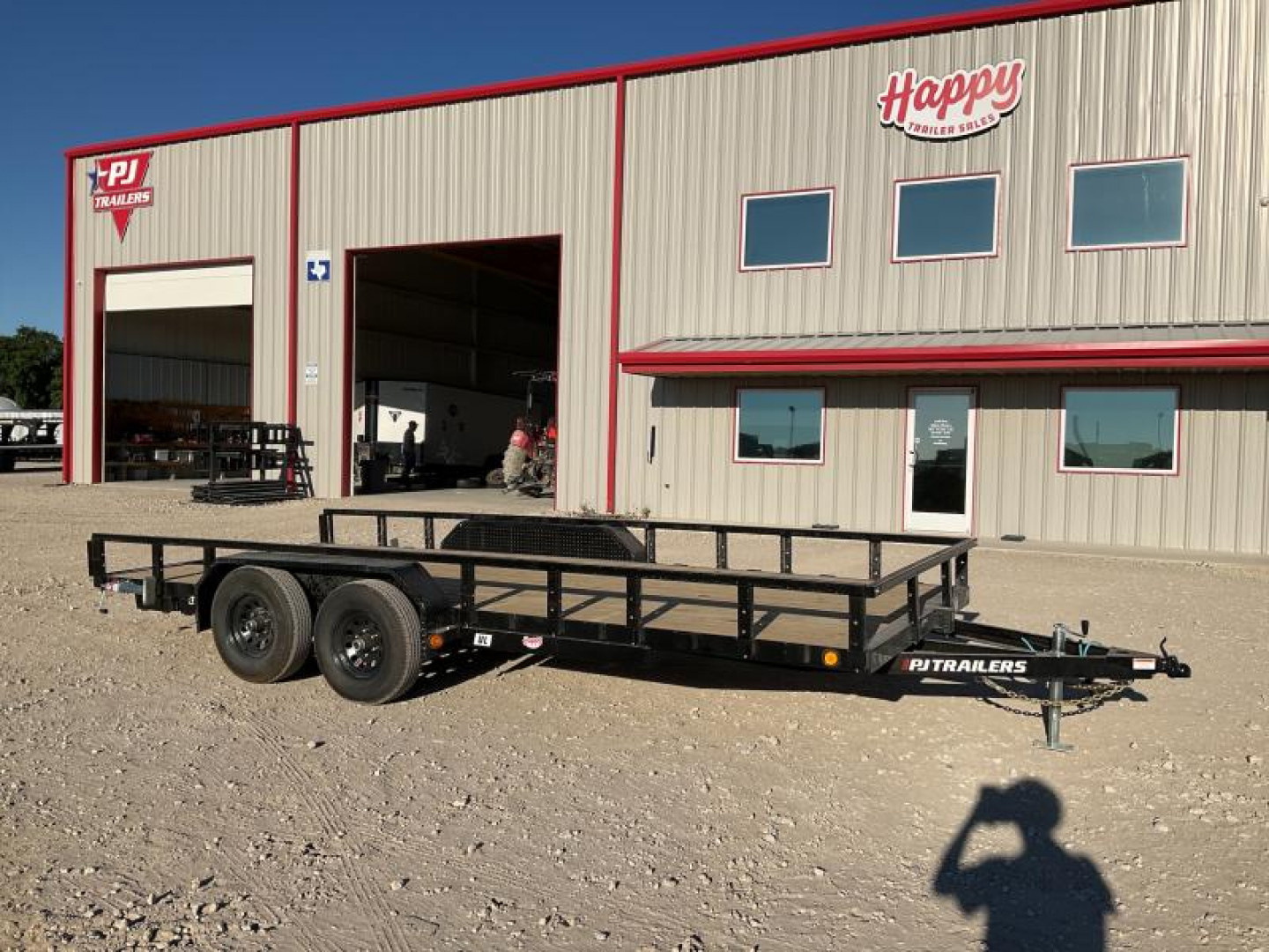 New 2026 PJ 83"x18' Tandem Axle Utility Trailer - UL