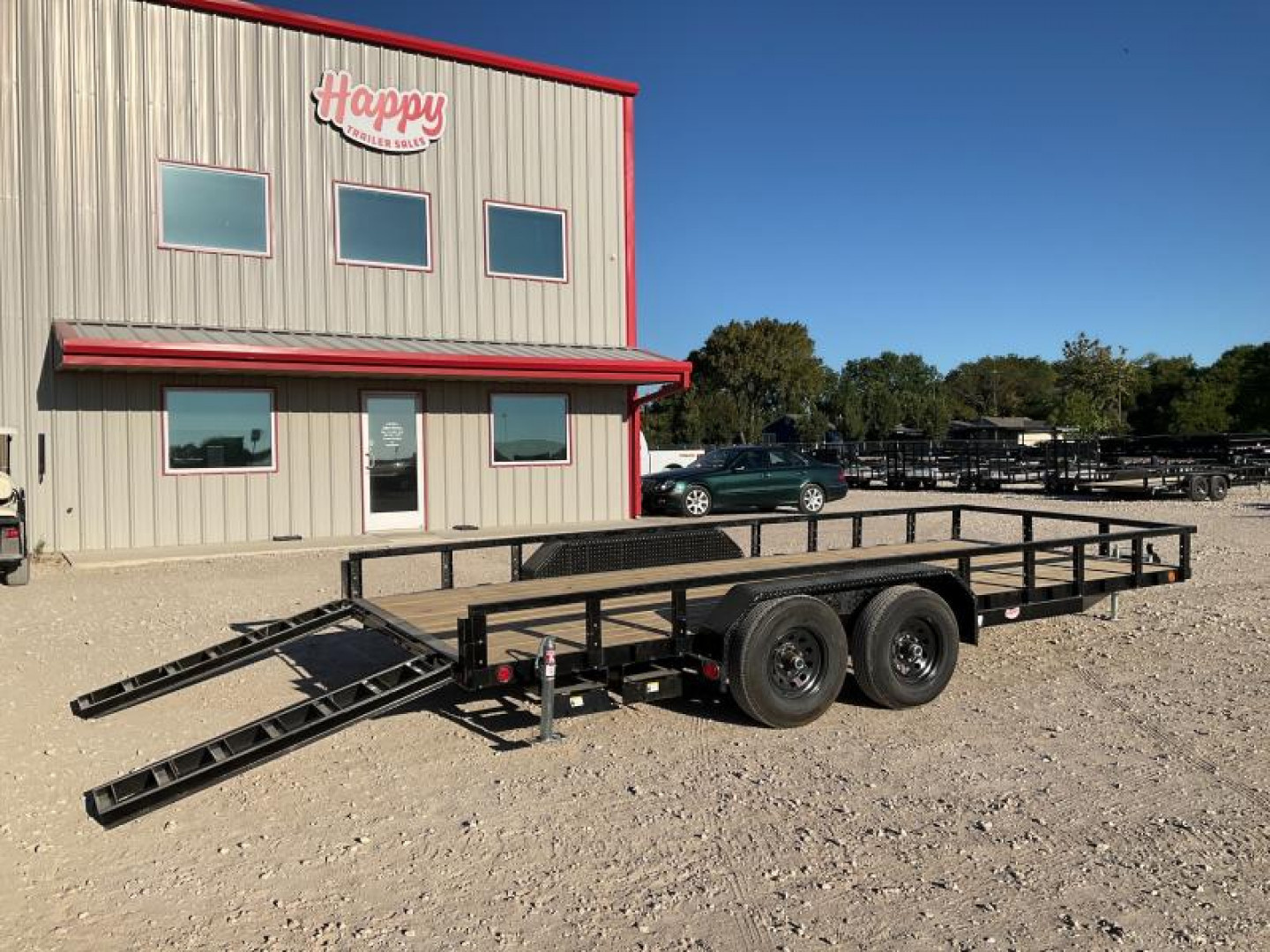 New 2026 PJ 83"x18' Tandem Axle Utility Trailer - UL