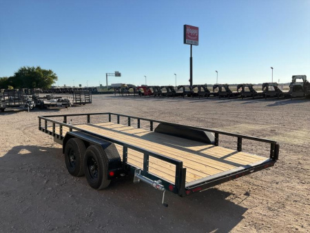 New 2026 PJ 83"x18' Tandem Axle Utility Trailer - UL