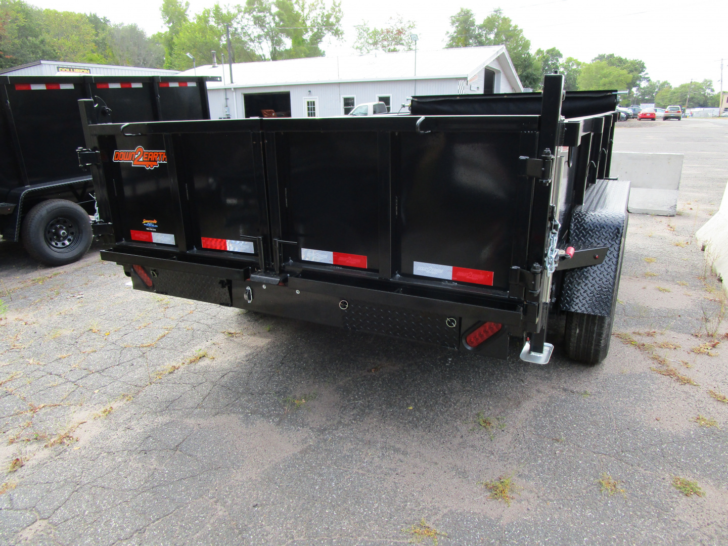 New 2026 Down 2 Earth Trailers DTE714DT7B Dump Trailer
