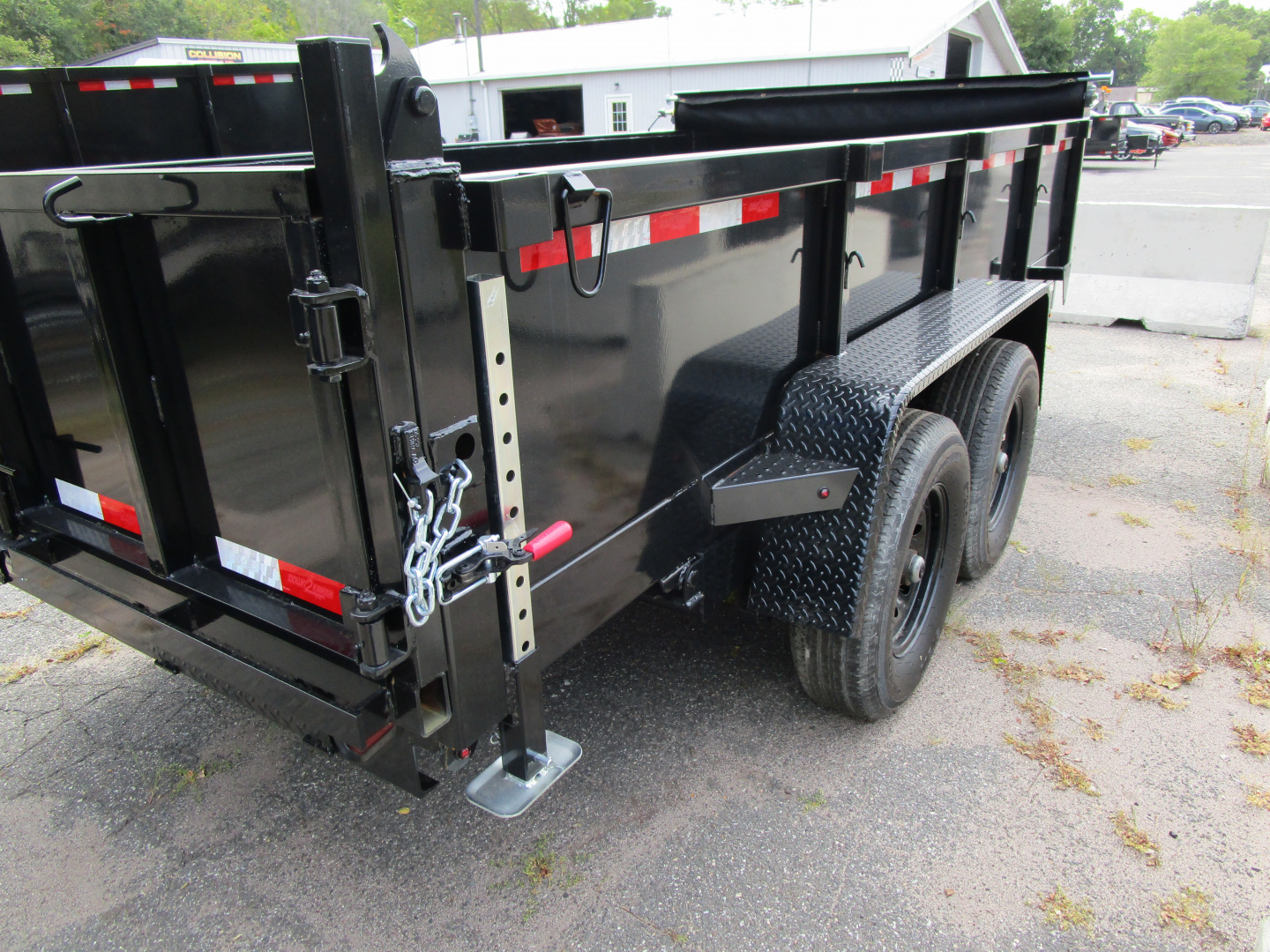 New 2026 Down 2 Earth Trailers DTE714DT7B Dump Trailer