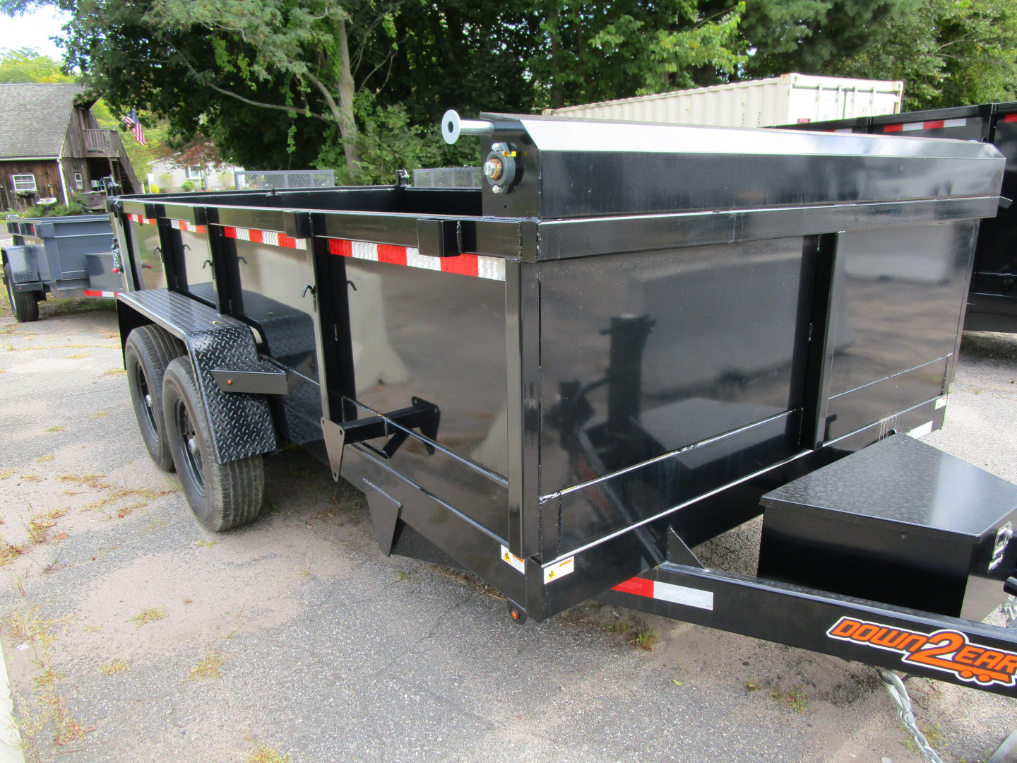 New 2026 Down 2 Earth Trailers DTE714DT7B Dump Trailer