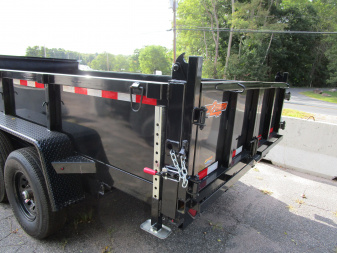 New 2026 Down 2 Earth Trailers DTE714DT7B Dump Trailer