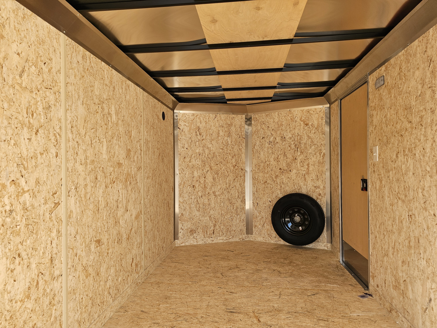 New 2026 Cargo Express "TRUE BLUE" EX DLX 7 x 14 7K Double Rear Door Cargo / Enclosed Trailer