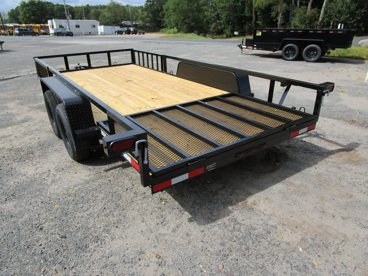 New 2026 Down 2 Earth Trailers DTE 8216UT3.5B Landscape Trailer