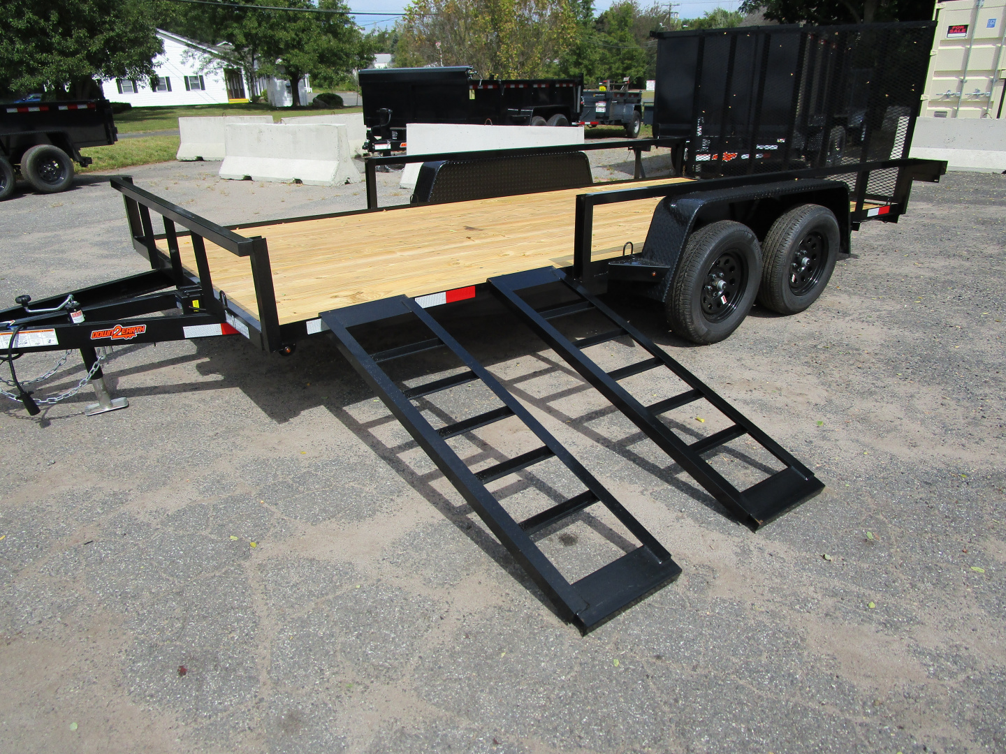 New 2026 Down 2 Earth Trailers DTE 8216UT3.5B Landscape Trailer