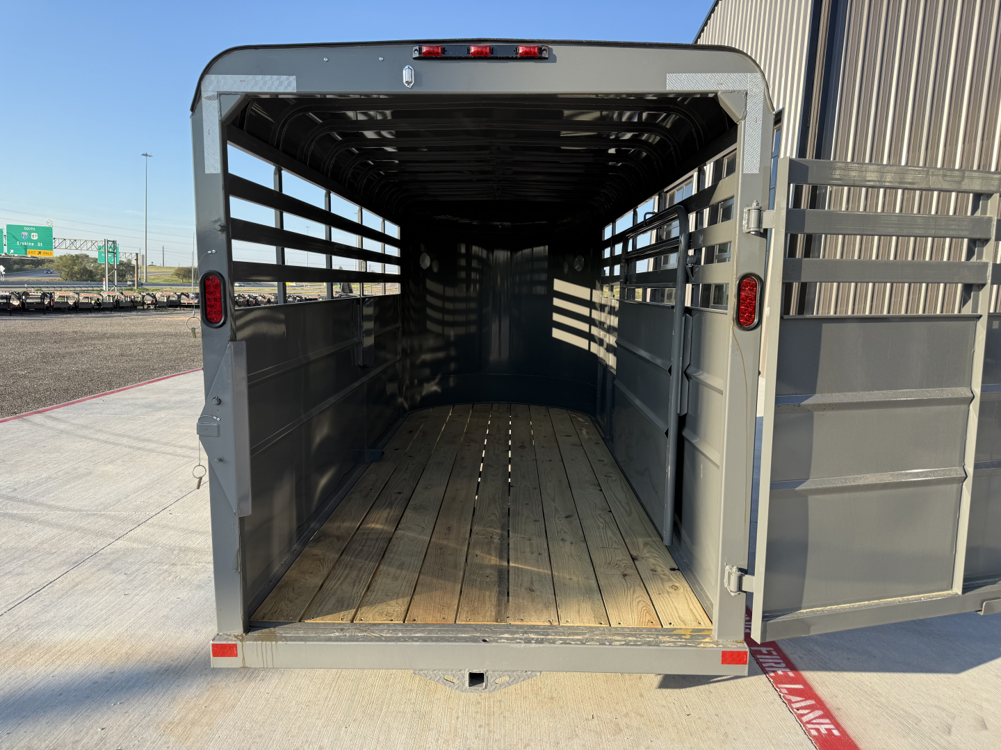 New 2026 Delco 6'x16' BP Livestock Trailer - S6