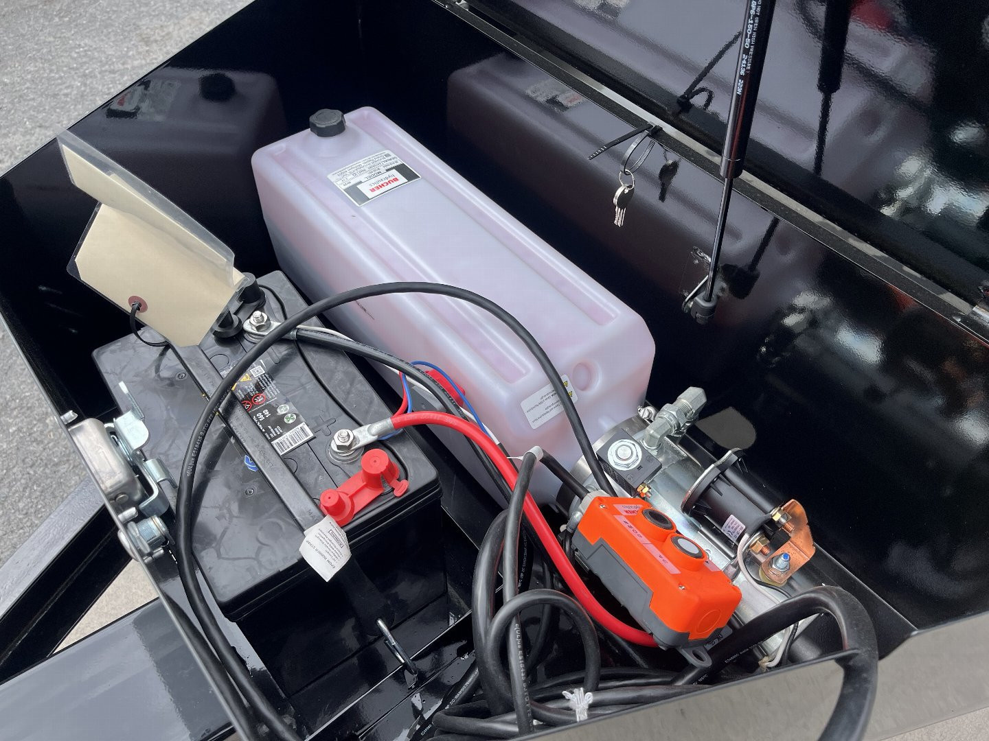 New 2026 BWISE 6x10 Deckover Dump - 7K GVWR