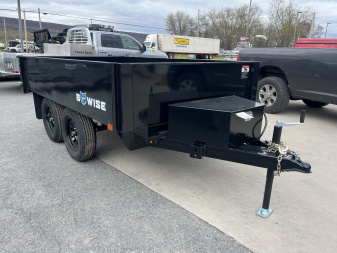 New 2026 BWISE 6x10 Deckover Dump - 7K GVWR